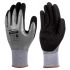 Skytec BMG201 Black/Grey Nitrile, Polyester Abrasion Resistant Work Gloves, Size 7, Nitrile Coating