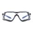 Gafas de seguridad Riley QUADRO, color de lente Gris, protección UV, antivaho, con No dioptrías