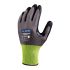 Skytec SAPPHIRE AERO Black, Grey HPPE Cut Resistant Work Gloves, Size 6, Foam Nitrile Coating