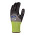 Skytec SAPPHIRE AERO + Black, Grey HPPE Cut Resistant Work Gloves, Size 7, S, Foam Nitrile Coating