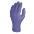 Skytec Chemikalien Einweghandschuhe aus Nitril puderfrei, lebensmittelecht Violett, EN455 Größe 10, XL, 100 Stück
