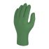 Rękawice jednorazowe, rozm. 11, Największe, 100 szt., kolor: Zielony, Skytec