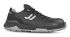 Jallatte J-energy Unisex Black, Grey Composite  Toe Capped Low safety shoes, UK 2, EU 35