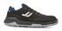 Jallatte J-energy Unisex Black, Grey  Toe Capped Low safety shoes, UK 3, EU 36