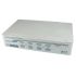 Rextron 4 Port Quad Monitor PS/2 SVGA KVM Switch, 1600 x 1200 Maximum Resolution