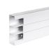 Schneider Electric OptiLine 45 White Cable Trunking - Fixed Slot, W55 mm x D185mm, L2m, PVC