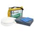 Ecospill Ltd kiömlés mentesítő készlet, csomag: 1 x Shoulder Bag, 2 x Absorbent Socks(3M x 8Cm), 2 x Disposal Bag &amp;