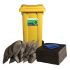 Ecospill Ltd 泄漏清理套件, 适用于溢出物响应, 套件包含 4 x 1.2Mtr Socks, 8 x 38Cm x 23Cm Pillows, 10 x Waste Bags& Ties, 60 x 50Cm x 40Cm