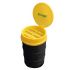 Ecospill Ltd 收纳盒盖子, 黄色, 聚乙烯制, 尺寸61cm, 用于鼓