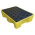 Ecospill Ltd Spill Tray with Grate for Chemical, 66L Capacity