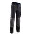 Coverguard 5CAP010 Black Cotton, Polyester Stretchy Trousers 31.8-33.8in, 81-86cm Waist