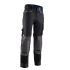 Coverguard 5CAP010 Black Cotton, Polyester Stretchy Trousers 29.5-31.4in, 75-80cm Waist