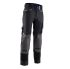 Coverguard 5CAP010 Black Cotton, Polyester Stretchy Trousers 24.4-26.7in, 62-68cm Waist
