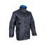 Coverguard 5PDA01 Black, Cold Resistant, Waterproof Jacket Parka, S
