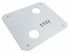 Spelsberg AK3 Series Mounting Plate for Use with Small Distribution Boards, 240 x 4 x 215mm