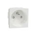 Schneider Electric, New Unica IP4X White Flush Mount 2P+E Socket Socket, Rated At 16A, 250 V