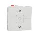 Schneider Electric White Blind & Roller Control Switch,6A, New Unica Series