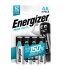 Energizer LR6 AA-Batterien, Alkali, 1.5V Flachkontakt