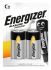 Energizer 1.5V锌锰2号电池, 扁平触点接端