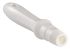 Násada, Bílá Polypropylen, délka: 160mm Ne, pro použití s: Čističe, stlačovače a škrabky na stůl nebo podlahu