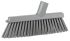 Vikan Broom, Grey With Polyester, Polypropylene, Stainless Steel Bristles for  for General Purpose