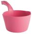 Vikan Round Bowl Scoop, 1 Litre, Pink