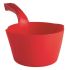 Vikan Round Bowl Scoop, 1 Litre, Red