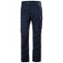 Helly Hansen 77523 Navy Men's Cotton, Polyester Lightweight, Stretchy Work Trousers 36in, 92cm Waist