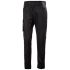 Helly Hansen 77525 Black Men's Cotton, Polyester Stretchy Trousers 33in, 84cm Waist