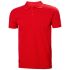 Helly Hansen 79167 Red 100% Cotton Polo Shirt, UK- L, EUR- L