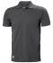 Helly Hansen 79167 Dark Grey 100% Cotton Polo Shirt, UK- M, EUR- M