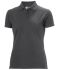 Helly Hansen 79168 Dark Grey 100% Cotton Polo Shirt, UK- M, EUR- M