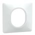 Schneider Electric White 1 Gang Thermoplastic Cover Plate