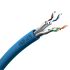 Câble Ethernet catégorie 7a, Bleu, 500m PE Sans terminaison, Retardant à la flamme