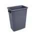 Robert Scott 60 Litre Recycling Waste Bin 60L Grey Polypropylene Waste Bin