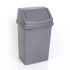 Pojemnik na odpady 25L, kolor: Srebrny, materiał: Polipropylenowe, Robert Scott