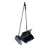 Robert Scott Black, Grey Dustpan & Brush for Dust Cleaning with brush included