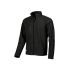 U Group Enjoy Black, Fleece Lined Jacket Jacket, XXL