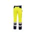 U Group Hi - Light Yellow Men's 40% Polyester, 60% Cotton High Visibility Work Trousers 39 → 41in, 106 →