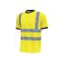 U Group Hi - Light Fluorescent Yellow Unisex Hi Vis T-Shirt, M