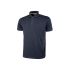 Camisa de manga corta U Group, de 35 % algodón, 65 % poliéster, de color Azul, talla S