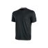 Camiseta de manga corta U Group, de 100% algodón, de color Negro, talla XL