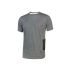 U Group Grey 10% Viscose, 90% Cotton Short Sleeve T-Shirt, UK- XXL, EUR- XXL
