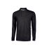 U Group Black 65% COTTON - 35% POLYESTER Short Sleeve Shirt, UK- S, EUR- M