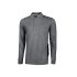 U Group Grey 65% COTTON - 35% POLYESTER Short Sleeve Shirt, UK- M, EUR- L