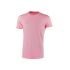 UPower Pink T-shirt 100 % bomuld, L, Korte ærmer