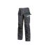 U Group Performance Grey Men's Cotton, Elastane, Polyester Water Repellent Work Trousers 29 → 31in, 74 →
