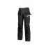 UPower Performance Black Men's Cotton, Elastane, Polyester Water Repellent Work Trousers 44 → 46in, 111 →