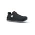 U Group Flat Out Men's Black Aluminium  Toe Capped Safety Shoes, UK 5, EU 38