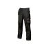 U Group U-Supremacy Black Men's 35% Cotton, 65% Polyester Abrasion Resistant Work Trousers 46 → 50in, 117